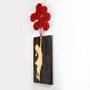 Wallity Banksy - 17-1 Escultura de pared de madera y metal